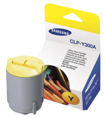 SAMSUNG Toner  CLP-Y300A jaune authentique 
