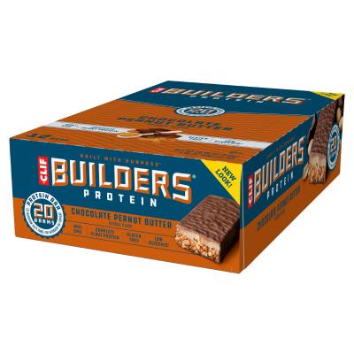 CLIF BAR Bo&icirc;te de barres  Builder (12 x 68 g)