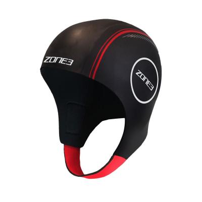 ZONE3 Zone 3 One Piece Bonnet de Natation Noir en n&eacute;opr&egrave;ne- Taille S