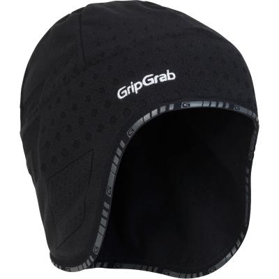 GRIPGRAB  Mixte Aviator Cap Bonnet de cyclisme, Noir, M EU