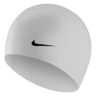 NIKE  Swim - Solid Silicone - Bonnet natation White - Taille unique