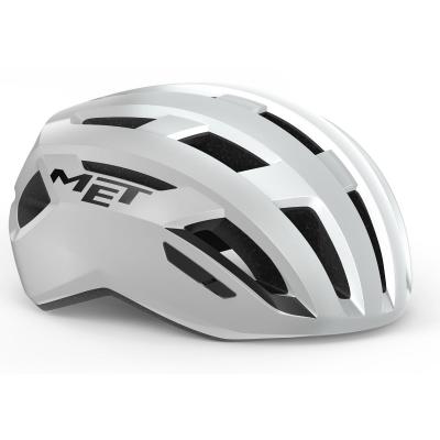 MET Casque de route  Vinci (MIPS) - Blanc argent&eacute;} - M}, Blanc argent&eacute;}