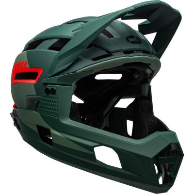 BELL  Helmets Super Air R Mips - Casque VTT M G Grn Infrared 55-59 cm