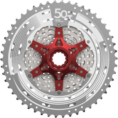 SUNRACE Cassette  RX80 (11 vitesses) - Argent} - 11-50t}, Argent}
