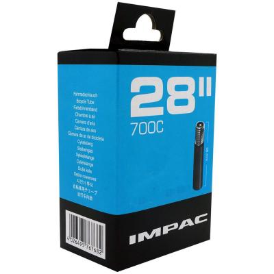 IMPAC  AV28 Chambre &agrave; air Mixte, Noir, 700 x 28/47c-Inch