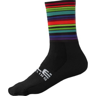Al&eacute; - Flash Socks - Chaussettes de cyclisme taille 36-39 - S, noir