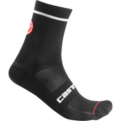 CASTELLI  - Entrata 9 Sock - Chaussettes de cyclisme taille S/M, noir