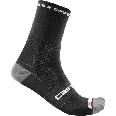 CASTELLI Chaussettes  Rosso Corsa Pro 15 - L/XL Noir Chaussettes