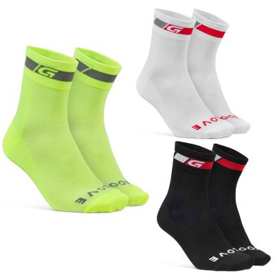 GRIPGRAB Pack de 3 paires de chaussettes  tricolore regular cut