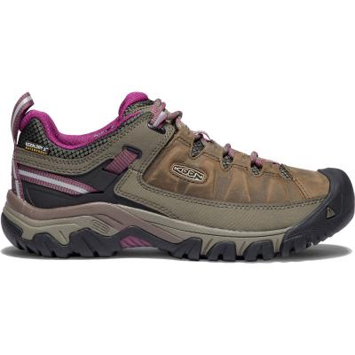 KEEN Baskets basses -  - Targhee III WP - Marron - Femme - Respirantes - Randonn&eacute;e 