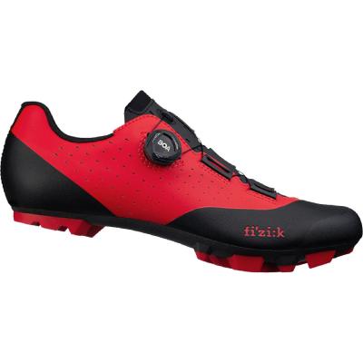 FIZIK Chaussures  Vento X3 Overcurve Rouge Noir, Taille 42 - EUR