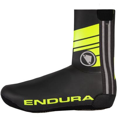 ENDURA  - Road Overshoe - Sur-chaussures v&eacute;lo homme Hi Viz Yellow - XXL