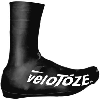 VELOTOZE Couvre chaussures  tall road latex noir