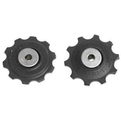 CAMPAGNOLO Galets de d&eacute;railleur  (de rechange) - 9 Speed Noir Galets