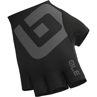 ALE Gants courts  air noir gris