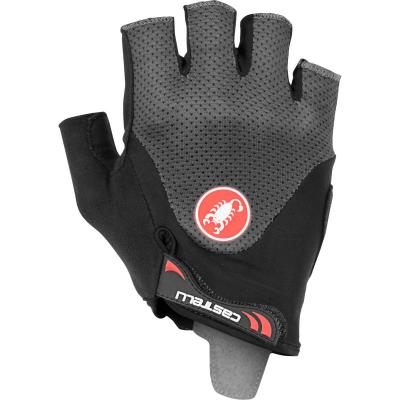 CASTELLI Gants courts  Arenberg Gel 2 - Gris fonc&eacute;} - S}, Gris fonc&eacute;}