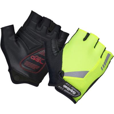 GRIPGRAB Gants courts  ProGel Hi-Vis - Jaune fluo} - S}, Jaune fluo}