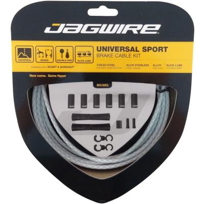 JAGWIRE Kit C&acirc;ble De Frein  Universal Sport Brake Kit-Braided White