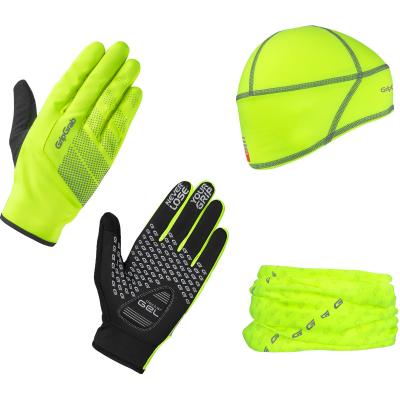 GRIPGRAB  Hi Viz Cycling Essentials Kit, Yellow