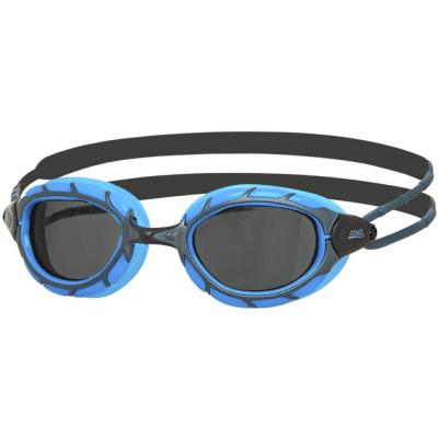 ZOGGS  Predator Lunettes de Natation Mixte, Bleu/Noir/fum&eacute;, s