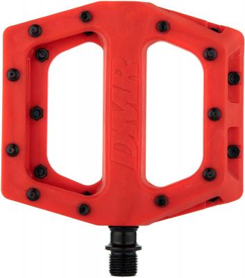 DMR Paire de pedales plates  v11 rouge