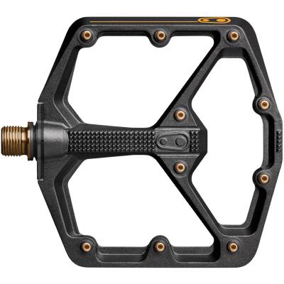 CRANKBROTHERS Crank Brothers Stamp11 - P&eacute;dale - Mixte Adulte - Noir (black/gold) - L
