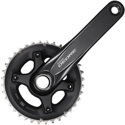 SHIMANO P&eacute;dalier double  Deore M6000 (10 vitesses) - Black
