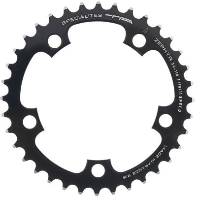 SPECIALITES TA Plateau interne de route TA 110 PCD Zephyr, Black