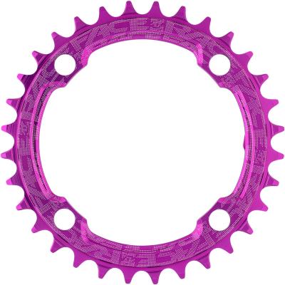 RACEFACE Plateau simple Race Face (large/&eacute;troit) - 30t 4-Bolt 104mm 104 Mauve