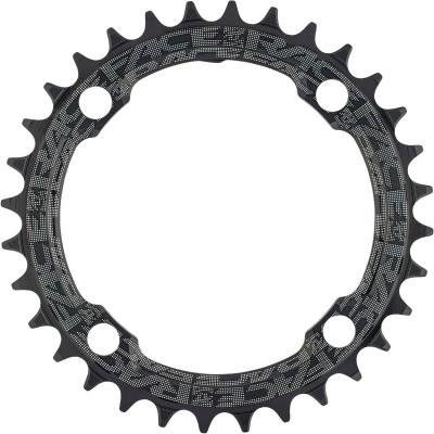 RACE FACE Plateau simple  (large/&eacute;troit) - 38t 4-Bolt 104mm 104 Noir