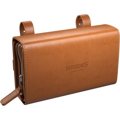 BROOKS ENGLAND Sacoche de selle  (forme de D) - Taille unique Honey