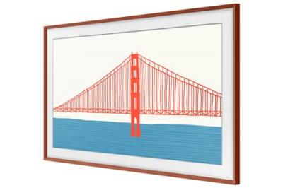 SAMSUNG Cadre The Frame  65'' 2021 Rouge Brique 