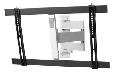 ONE FOR ALL  Support TV Full-motion 32-90 Blanc et noir