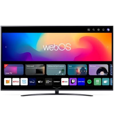 LG TV LED  75UR81 189 cm 4K UHD Smart TV 2023 Noir