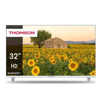 THOMSON  32HA2S13W 32" (80 cm) LED TV, HD, Android TV, 2023, Blanc
