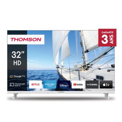 THOMSON  32HG2S14W TV 81,3 cm (32 ) HD Smart TV Wifi Blanc - Neuf