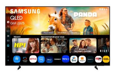 SAMSUNG T&eacute;l&eacute;viseur 140 cm UHD 4K Qled  TQ55Q6FAAUXXC
