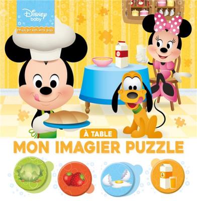 UNBEKANNT Disney Baby - Mes Premiers Pas - Imagier Puzzle - &Agrave; Table 