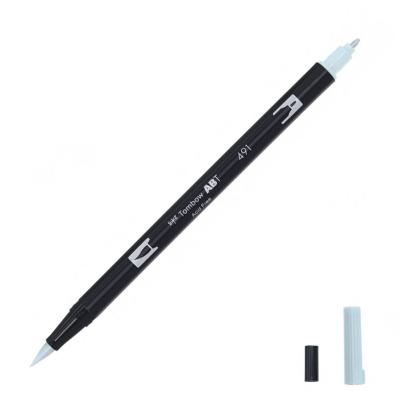 TOMBOW Feutre Double Pointe Abt Dual Brush Pen 491 , Bleu Glacier