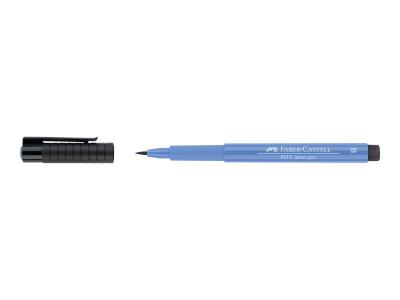 FABER CASTELL Feutre &agrave; dessin - Pointe pinceau - Bleu ultramarine - Pitt Artist - Faber-Castell 