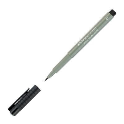 FABER CASTELL Feutre &agrave; dessin - Pointe pinceau - terre verte - Pitt Artist - Faber-Castell 