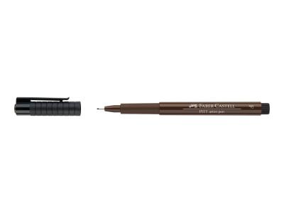 FABER CASTELL Feutre - S&eacute;pia - Pointe fine 0,5 mm - Pitt Artist Pen - Faber-Castell 