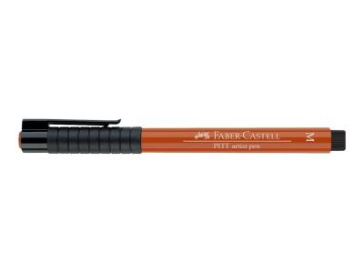 FABER CASTELL Feutre Pitt Moyen Sanguine