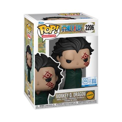 FUNKO Figurine  Pop - One Piece N&deg;2206 - Monkey D. Dragon [Avec Chase] (88574)