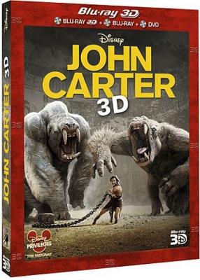 John Carter - Combo Blu-Ray 3D + DVD 