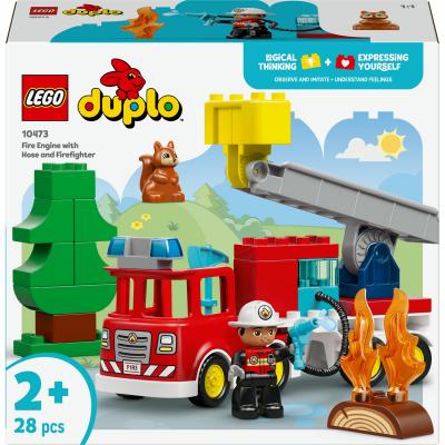 LEGO&reg; DUPLO&reg; Town 10473 Le camion de pompiers