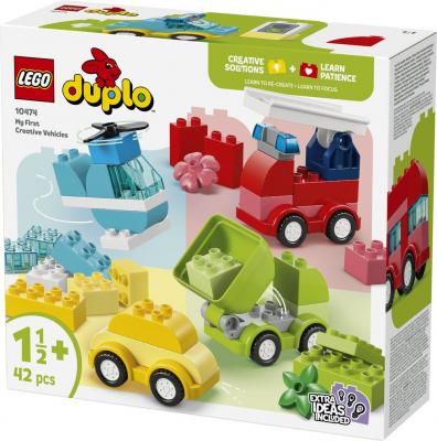 LEGO DUPLO My First - Les V&eacute;hicules Cr&eacute;atifs - Jeu Cr&eacute;atif 1 an 10474