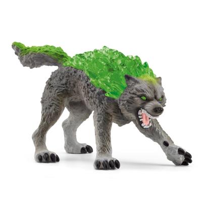 SCHLEICH Figurine Loup de Pierre - Jouet pour Enfant de 7 ans - 70153 Eldrador