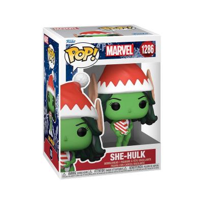 FUNKO Figurine  Marvel Pop Holiday She Hulk- - Figurine
