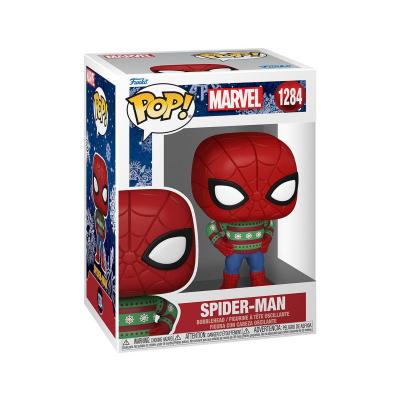 FUNKO Figurine  Marvel Pop Holiday Spider-Man- - Figurine